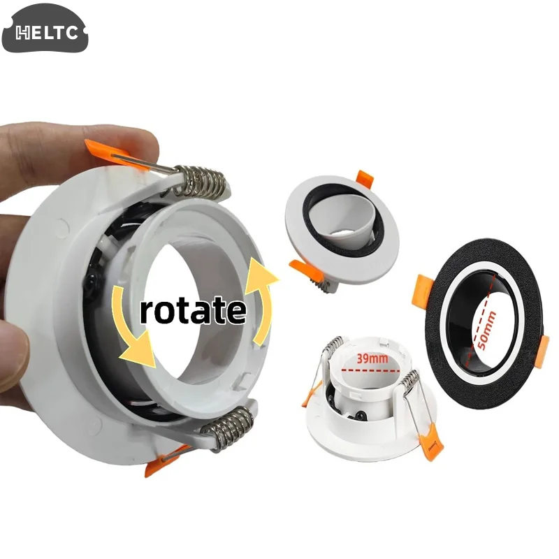 1 шт., белый, черный круглый комплект светильников Gu10, цоколь, держатель лампы, регулируемый потолочный прожектор, аксессуары в виде ракушки
1 шт., белый, черный круглый комплект светильников Gu10, цоколь, держатель лампы, регулируемый потолочный прожектор, аксессуары в виде ракушки