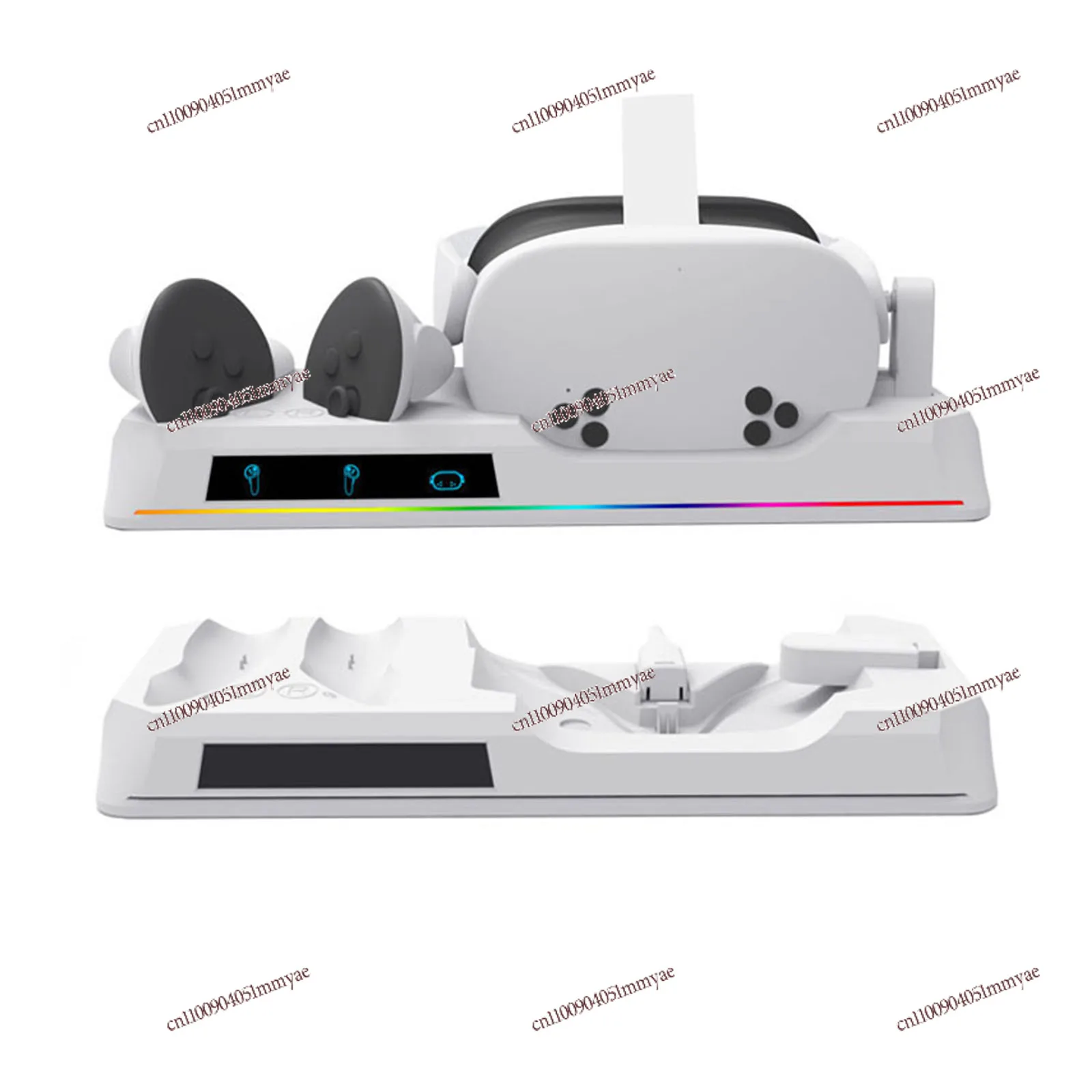 3S VR Headset Charging Base Quest 3S Handle Charging Seat with Magic Lights
3S VR Headset Charging Base Quest 3S Handle Charging Seat with Magic Lights