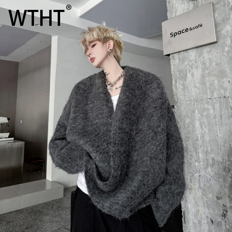 WTHT модный мужской однотонный вязаный повседневный свитер, модный осенний американский стиль 2022, топы с v-образным вырезом и длинными рукавами, мужские 2A2078
WTHT модный мужской однотонный вязаный повседневный свитер, модный осенний американский стиль 2022, топы с v-образным вырезом и длинными рукавами, мужские 2A2078