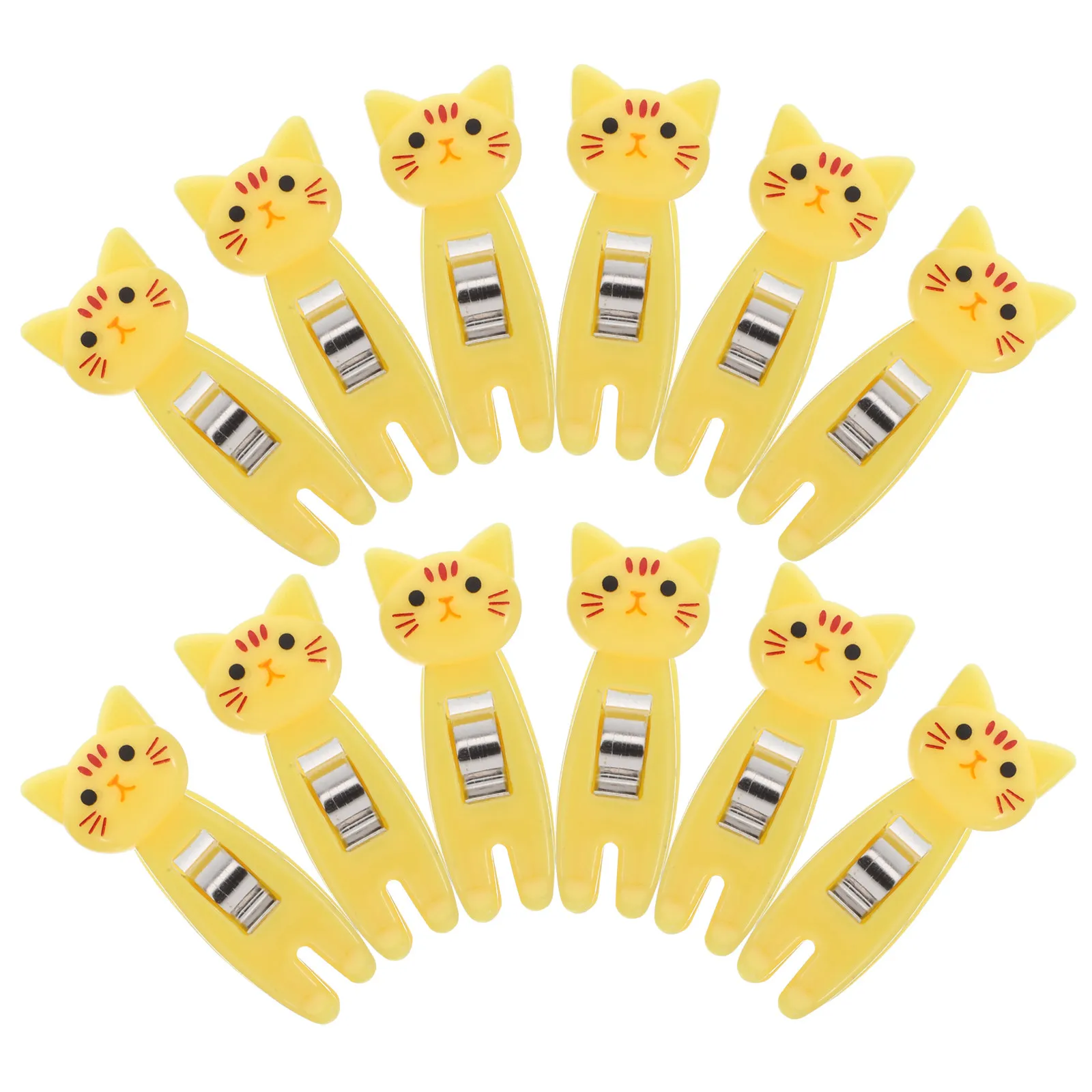 12Pcs Colorful Cartoon Paper Clips Strong Grip Mini Binder Clips for Notes Receipts Chips Bags Office Home Travel Cute
12Pcs Colorful Cartoon Paper Clips Strong Grip Mini Binder Clips for Notes Receipts Chips Bags Office Home Travel Cute
