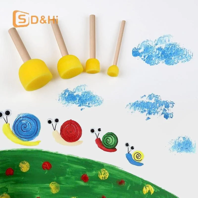 20/30Pcs Round Sponge Brushes For Painting (4 Sizes), Paint Sponges For Acrylic Painting, Stencil Painting Tools For Kids
20/30Pcs Round Sponge Brushes For Painting (4 Sizes), Paint Sponges For Acrylic Painting, Stencil Painting Tools For Kids