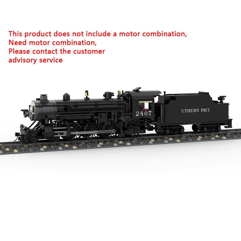 City Car Model MOC Building Bricks P-1 4-6-2 Pacific Steam Locomotive Modular Technology Children Holiday Gifts Assemble Toys
City Car Model MOC Building Bricks P-1 4-6-2 Pacific Steam Locomotive Modular Technology Children Holiday Gifts Assemble Toys