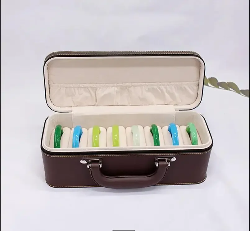 Leather Bracelet Box Jewelry Ring Boxes Decorative Display Tray Storage Portable Jewelrys Organizer
Leather Bracelet Box Jewelry Ring Boxes Decorative Display Tray Storage Portable Jewelrys Organizer