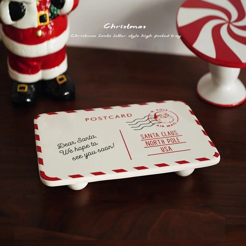 Рождественский Санта-Клаус, английский керамический поднос на высоких ножках, кондитерская десертная тарелка, фруктовая композиция
Рождественский Санта-Клаус, английский керамический поднос на высоких ножках, кондитерская десертная тарелка, фруктовая композиция