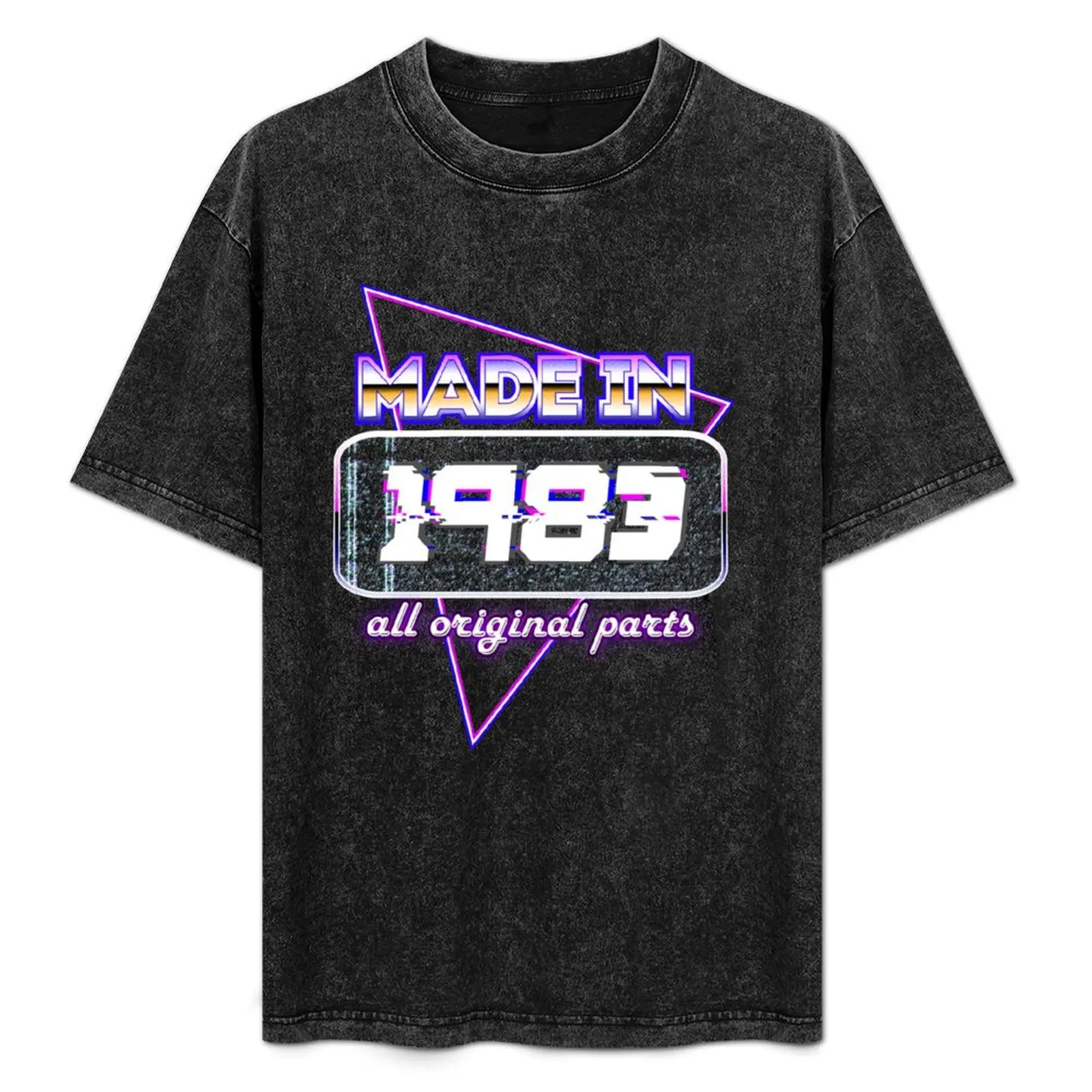 Made in 1983. All original parts. T-Shirt Gym Exercise Short Sleeve T-Shirt
Made in 1983. All original parts. T-Shirt Gym Exercise Short Sleeve T-Shirt