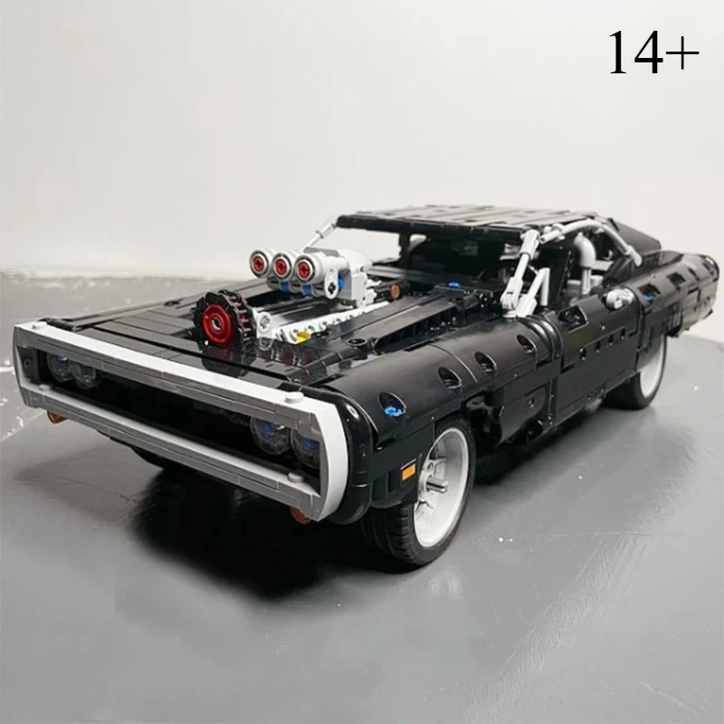 1077PCS Technical Dom's Racing Sport Car Building Blocks Assemble Bricks Vehicle Toys in Movie Fast Furious Gift For Adult Teens
1077PCS Technical Dom's Racing Sport Car Building Blocks Assemble Bricks Vehicle Toys in Movie Fast Furious Gift For Adult Teens