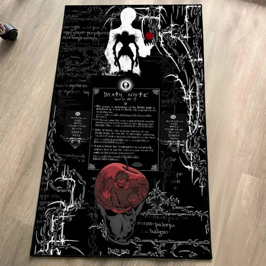 Коврик и ковер «Дефайт Нот» в форме прямоугольника, пушистый, нескользящий, для гостиной, спальни, домашнего декора, подарок для любителей аниме
Коврик и ковер «Дефайт Нот» в форме прямоугольника, пушистый, нескользящий, для гостиной, спальни, домашнего декора, подарок для любителей аниме