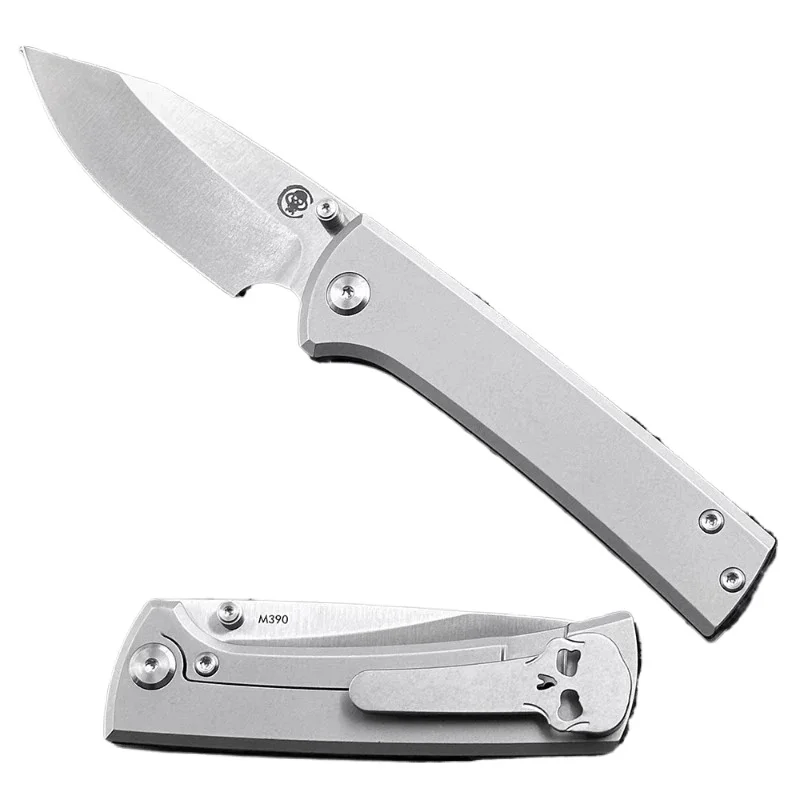 Chaves Scapegat travel knife ceramic bearing titanium alloy handle M390 blade camping hunting tool knife EDC folding knife
Chaves Scapegat travel knife ceramic bearing titanium alloy handle M390 blade camping hunting tool knife EDC folding knife