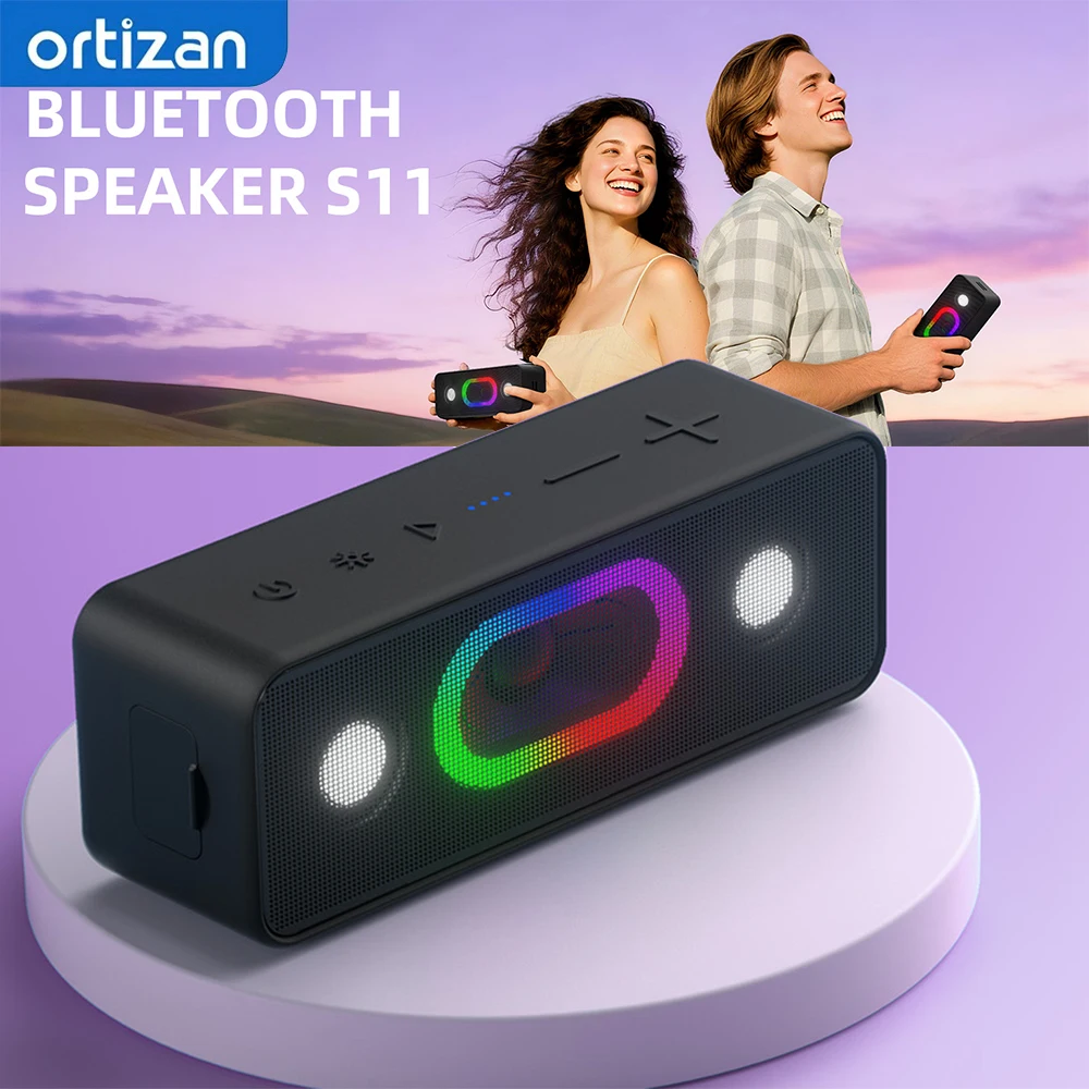 Ortizan Bluetooth Speaker, 360° Stereo Sound Effect,IPX6 Waterproof, 24H Playing Time,Suitable for Outdoor Home Portable Speaker
Ortizan Bluetooth Speaker, 360° Stereo Sound Effect,IPX6 Waterproof, 24H Playing Time,Suitable for Outdoor Home Portable Speaker