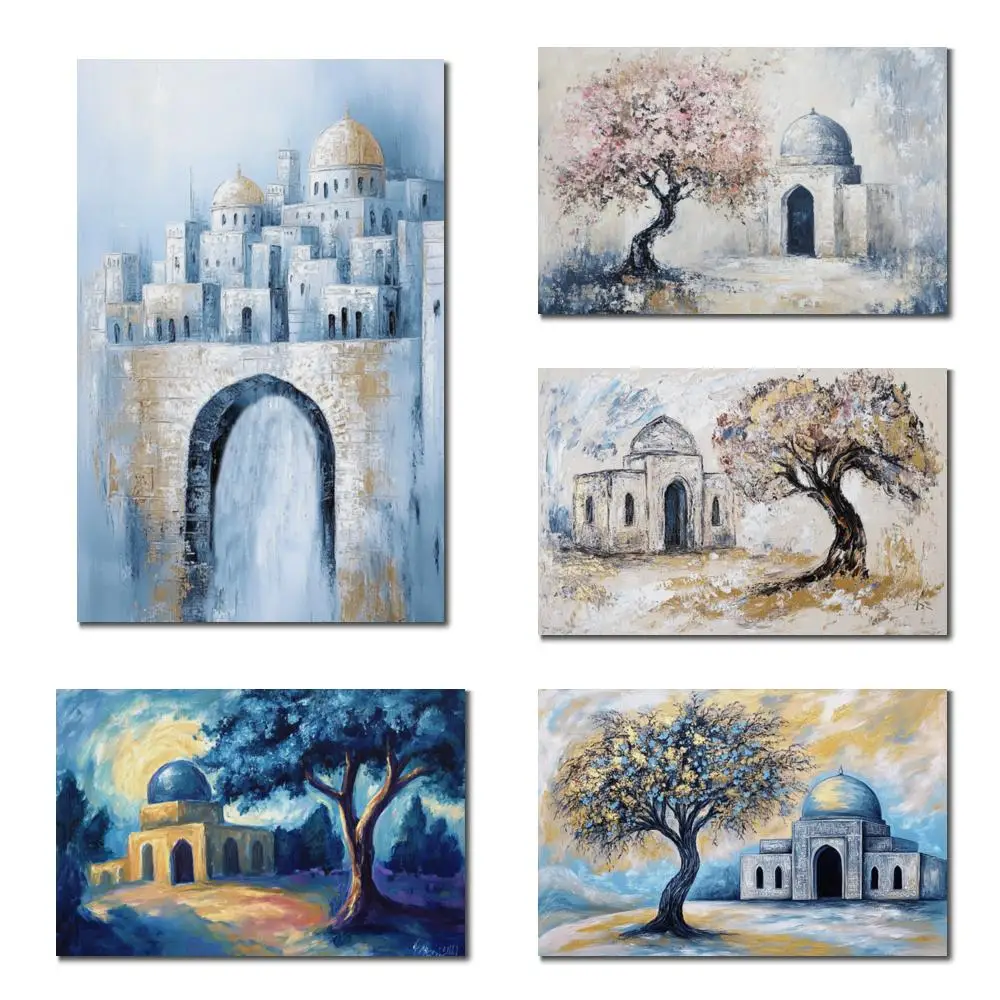 Gold Kever Rach Judaica Canvas Art Hand-Painted Textured Abstract Jeruslaem City Landscape Artwork Family Room Restaurant Decor
Gold Kever Rach Judaica Canvas Art Hand-Painted Textured Abstract Jeruslaem City Landscape Artwork Family Room Restaurant Decor