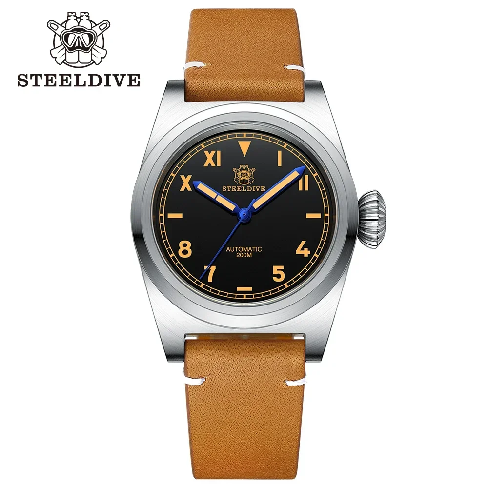 STEELDIVE SD1904 Sapphire Mirror 200M Waterproof NH35 Automatic Mechanical Movement C3 Luminous Dive Watch
STEELDIVE SD1904 Sapphire Mirror 200M Waterproof NH35 Automatic Mechanical Movement C3 Luminous Dive Watch