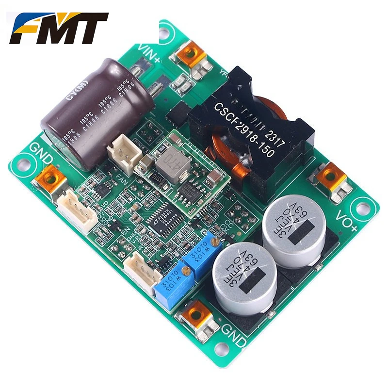 FMT-700W15A Step-down Module DC-DC High Voltage Input 140V Output 5V-55V/8A-15A Synchronous Rectifier
FMT-700W15A Step-down Module DC-DC High Voltage Input 140V Output 5V-55V/8A-15A Synchronous Rectifier