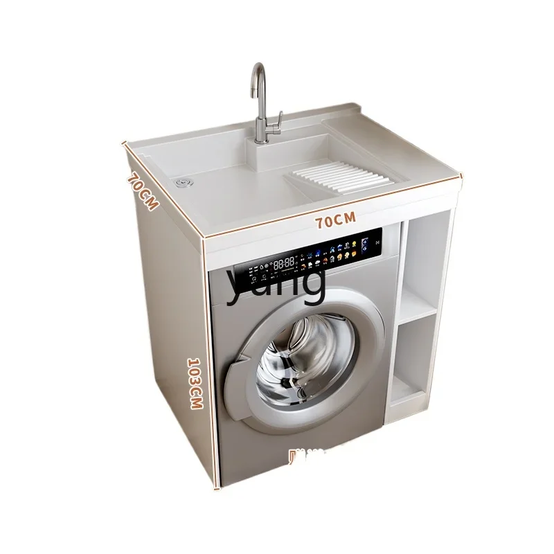 LH balcony washing machine cabinet integrated cabinet small apartment sink with rubbing board sink
LH balcony washing machine cabinet integrated cabinet small apartment sink with rubbing board sink