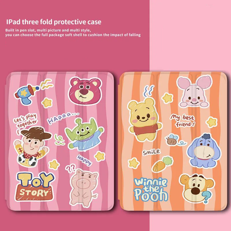 Disney Winnie Cartoon Cover For iPad 10th Gen Cover For IPad Pro 11 Mini 4 5 6 2019 2020 10.2 Air 4 5 Stand Pencil Holder Case
Disney Winnie Cartoon Cover For iPad 10th Gen Cover For IPad Pro 11 Mini 4 5 6 2019 2020 10.2 Air 4 5 Stand Pencil Holder Case