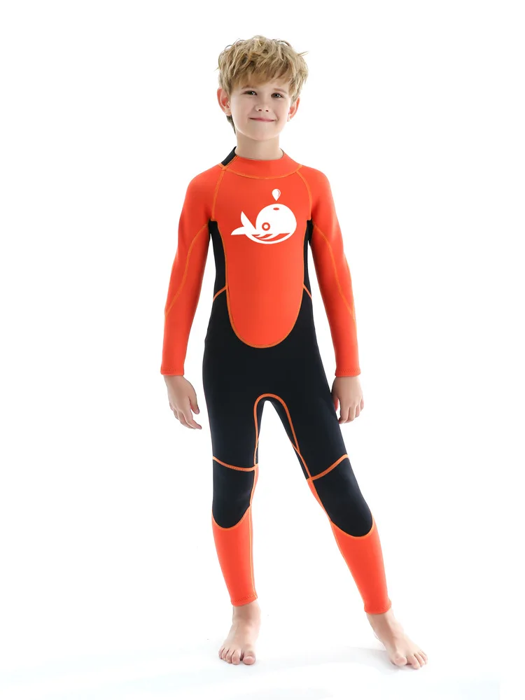 2.5MM Neoprene Wetsuits Kids Swimwears Diving Suits Long Sleeves Girls Boys Surfing Children Rash Guards Snorkel One Pieces
2.5MM Neoprene Wetsuits Kids Swimwears Diving Suits Long Sleeves Girls Boys Surfing Children Rash Guards Snorkel One Pieces