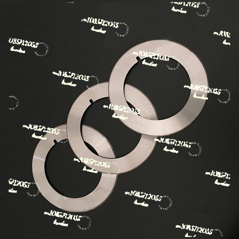 Suitable for Slitting Machine Upper Cutting Knife Cutting Blade for Film, Paper, Tape 
Suitable for Slitting Machine Upper Cutting Knife Cutting Blade for Film, Paper, Tape