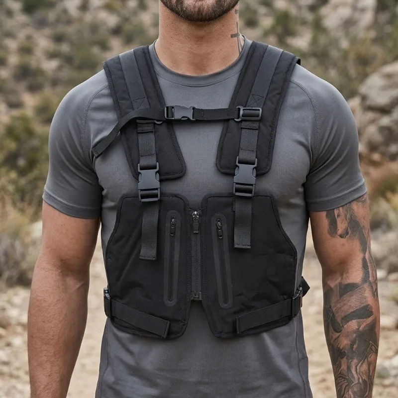 Mens Tactical Vest Oxford Fabric Breathable Wear Resistant Waterproof Training Waistcoat Lightweight Adjustable Outdoor Activity
Mens Tactical Vest Oxford Fabric Breathable Wear Resistant Waterproof Training Waistcoat Lightweight Adjustable Outdoor Activity