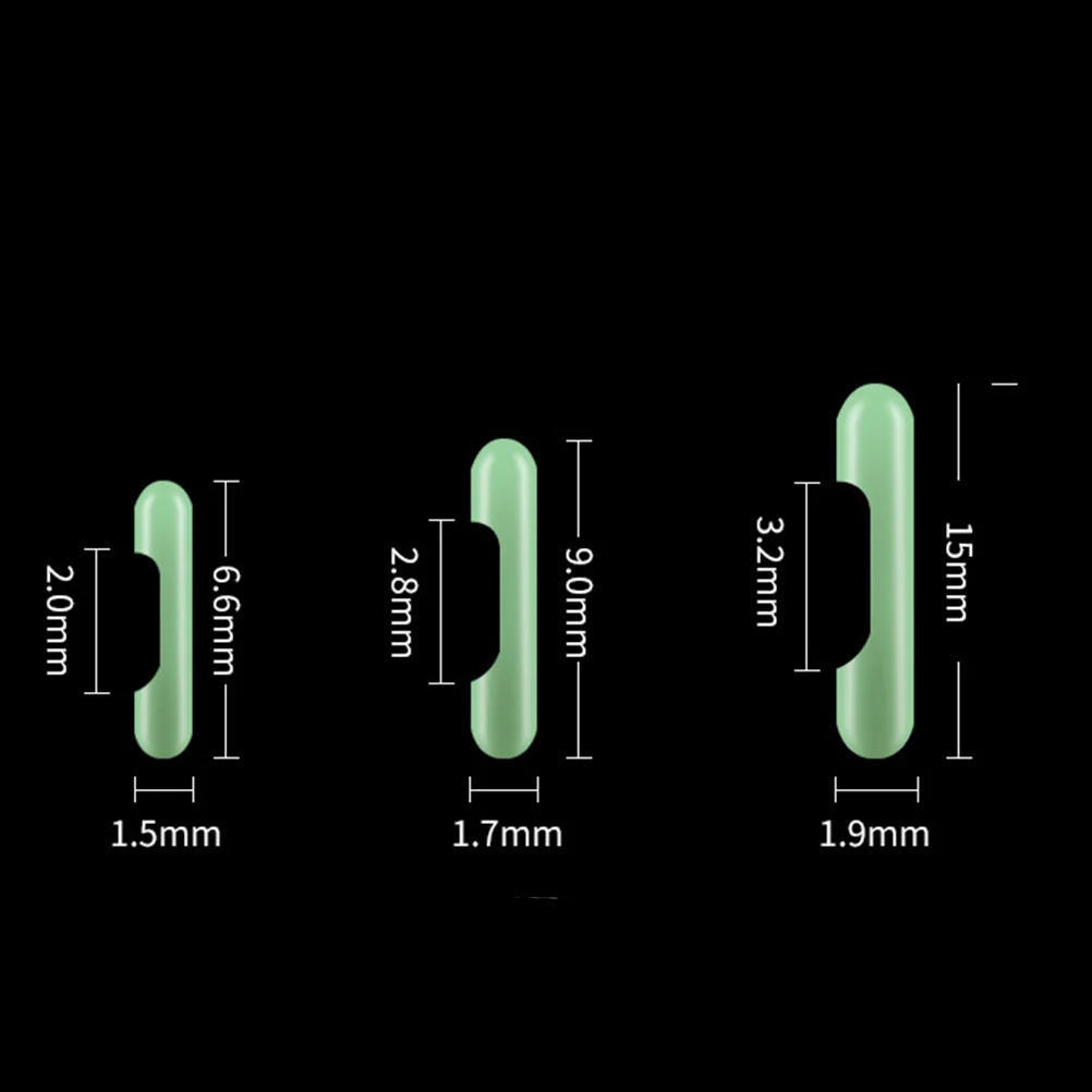 5Set Anti Filament Fishing Accessory Silica Gel Stopper Buoy for Night Sea Deep Drop Rig Lure Hook Line Lake Pool River
5Set Anti Filament Fishing Accessory Silica Gel Stopper Buoy for Night Sea Deep Drop Rig Lure Hook Line Lake Pool River