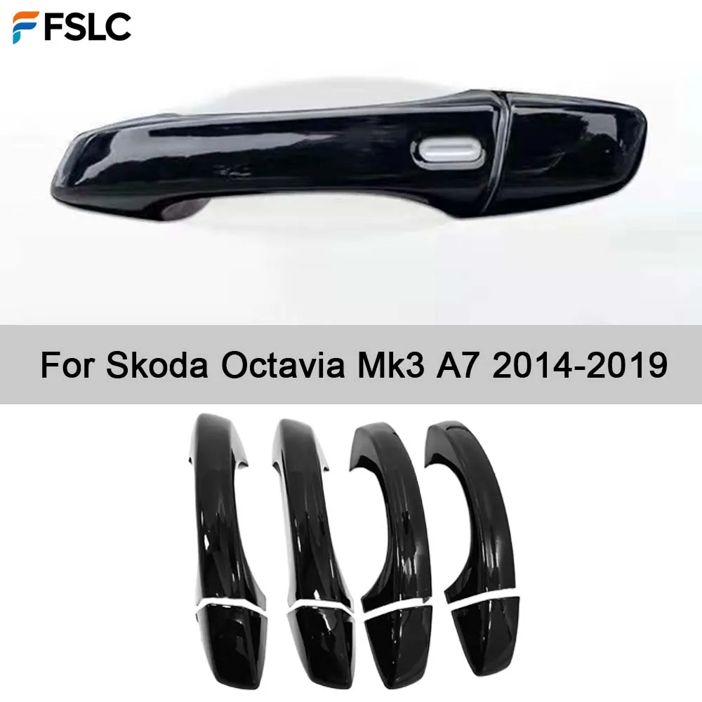 For Skoda Octavia Mk3 A7 2014 - 2019, Door Handle Protective Covers Decorative Stickers Car Exterior Accessories
For Skoda Octavia Mk3 A7 2014 - 2019, Door Handle Protective Covers Decorative Stickers Car Exterior Accessories