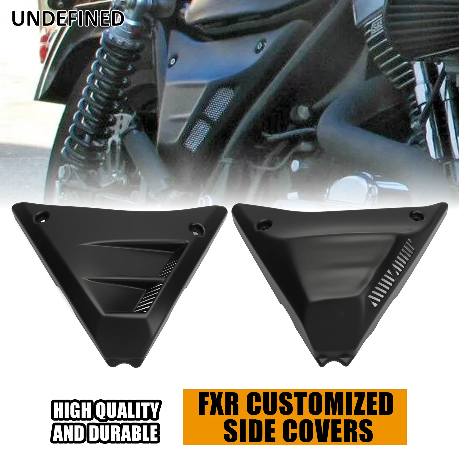 Motorcycle ABS Fairing Battery Side Cover For Harley 1982-1994 FXR 1999-2000 FXRS / FXRP / FXRT / FXRII models Black
Motorcycle ABS Fairing Battery Side Cover For Harley 1982-1994 FXR 1999-2000 FXRS / FXRP / FXRT / FXRII models Black