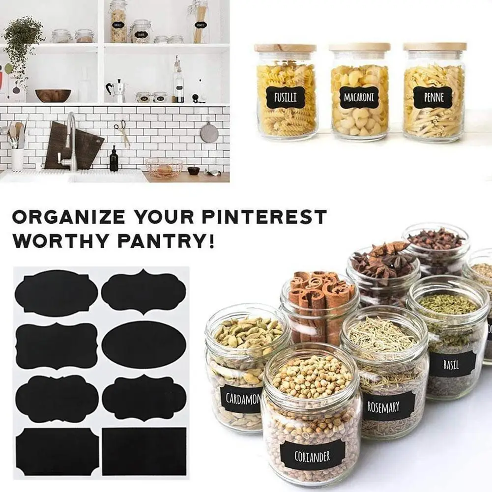 One Piece of 8 Round Blank Chalkboard Label Stickers - Erasable Chalk Pens - Removable Waterproof Labels for Mason Jar Labe Y6L9
One Piece of 8 Round Blank Chalkboard Label Stickers - Erasable Chalk Pens - Removable Waterproof Labels for Mason Jar Labe Y6L9