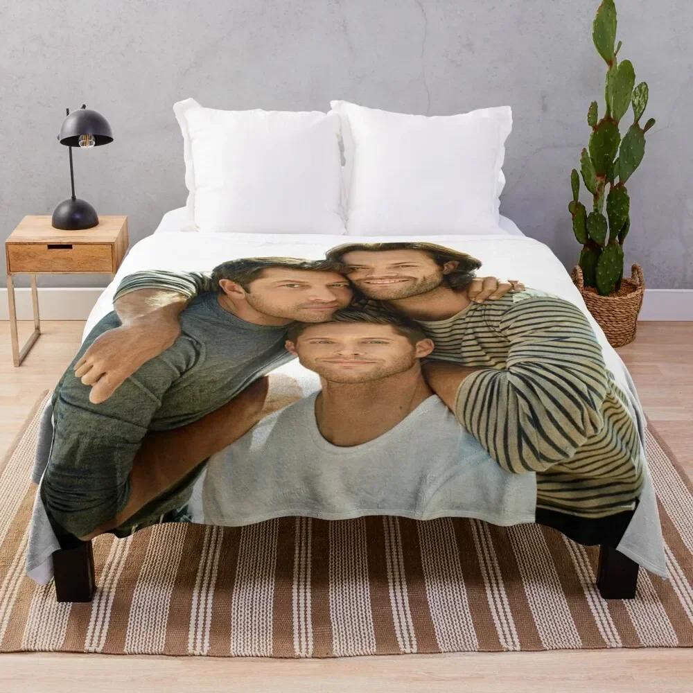 Jared, Jensen & Misha Throw Blanket Warm Accent Blanket for Living Room Decoration
Jared, Jensen & Misha Throw Blanket Warm Accent Blanket for Living Room Decoration