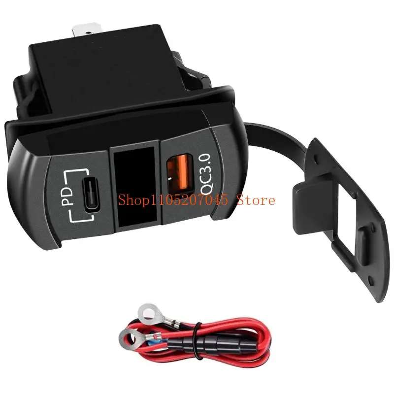 37cd Rapid Car Device Outlet With LED Potential Display Double USB Harbors For Phone Panel Automotive Truck Addition Improve
37cd Rapid Car Device Outlet With LED Potential Display Double USB Harbors For Phone Panel Automotive Truck Addition Improve