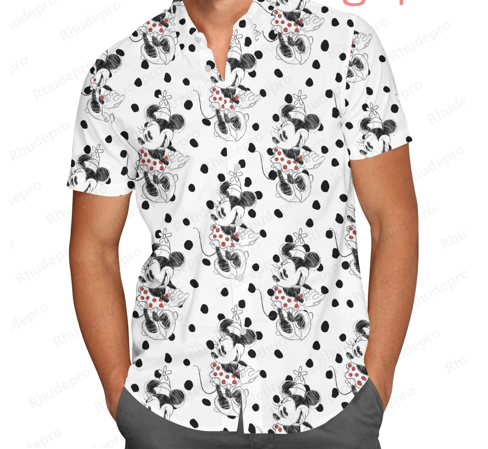 Disney Minnie Mermaid Cartoon Hawaiian Shirt Men's Women's Kids Short Sleeve Shirts Summer Casual Vacation Beach Shirts Tops
Disney Minnie Mermaid Cartoon Hawaiian Shirt Men's Women's Kids Short Sleeve Shirts Summer Casual Vacation Beach Shirts Tops