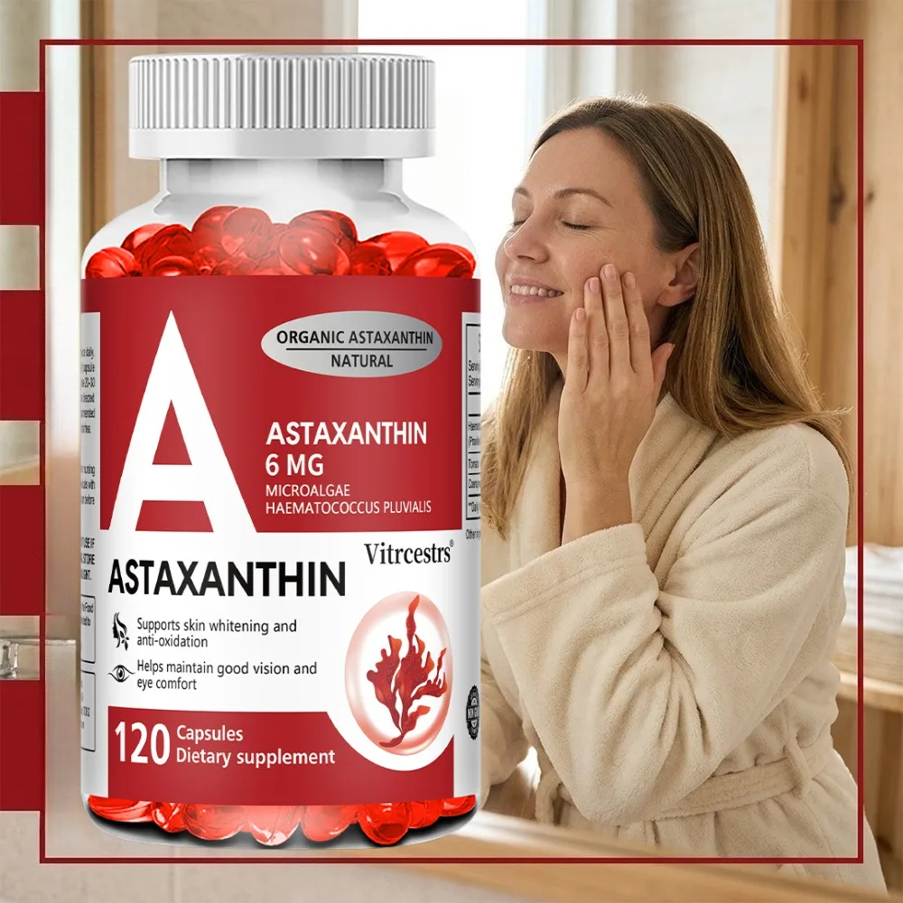 Капсулы с астаксантином - из Haematococcus Pluvialis, с коэнзимом Q10 для здорового кровообращения, настроения, когнитивных функций и здоровья волос
Капсулы с астаксантином - из Haematococcus Pluvialis, с коэнзимом Q10 для здорового кровообращения, настроения, когнитивных функций и здоровья волос