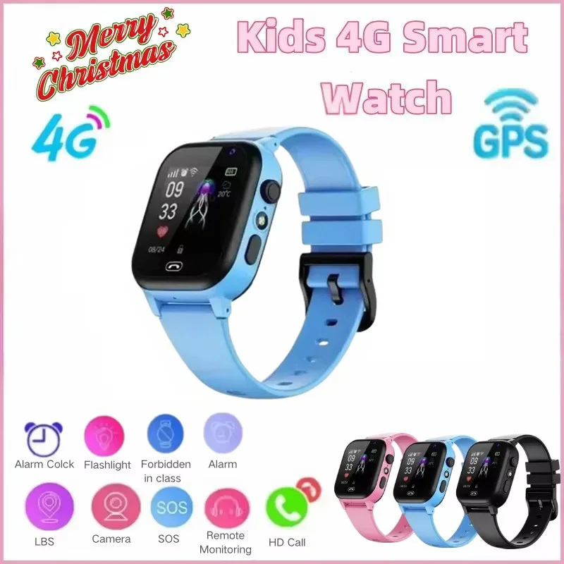 Kids 4G Smart Watch SOS GPS Location Tracker Sim Card Video Call Child SmartWatch Camera Waterproof Watch For Boys Girls Present
Kids 4G Smart Watch SOS GPS Location Tracker Sim Card Video Call Child SmartWatch Camera Waterproof Watch For Boys Girls Present