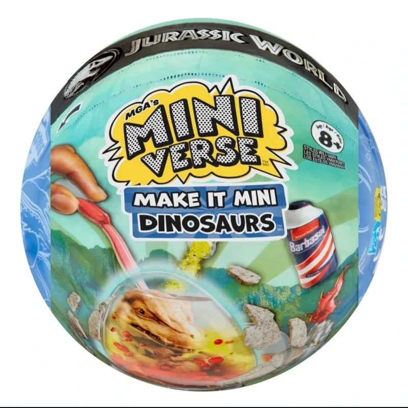 MGA Miniverse Blind Box Jurassic World Make It Mini Dinosaurs Doll Model Toys Anime Figures Collect Ornaments
MGA Miniverse Blind Box Jurassic World Make It Mini Dinosaurs Doll Model Toys Anime Figures Collect Ornaments