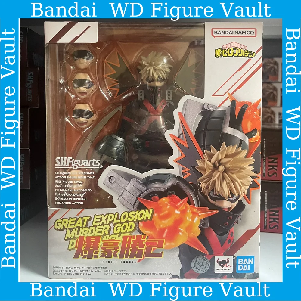Bandai Officially Licensed S.H.Figuarts My Hero Academia KATSUKI BAKUGO Figure Highly Detailed Collectible Model Toy Gift
Bandai Officially Licensed S.H.Figuarts My Hero Academia KATSUKI BAKUGO Figure Highly Detailed Collectible Model Toy Gift