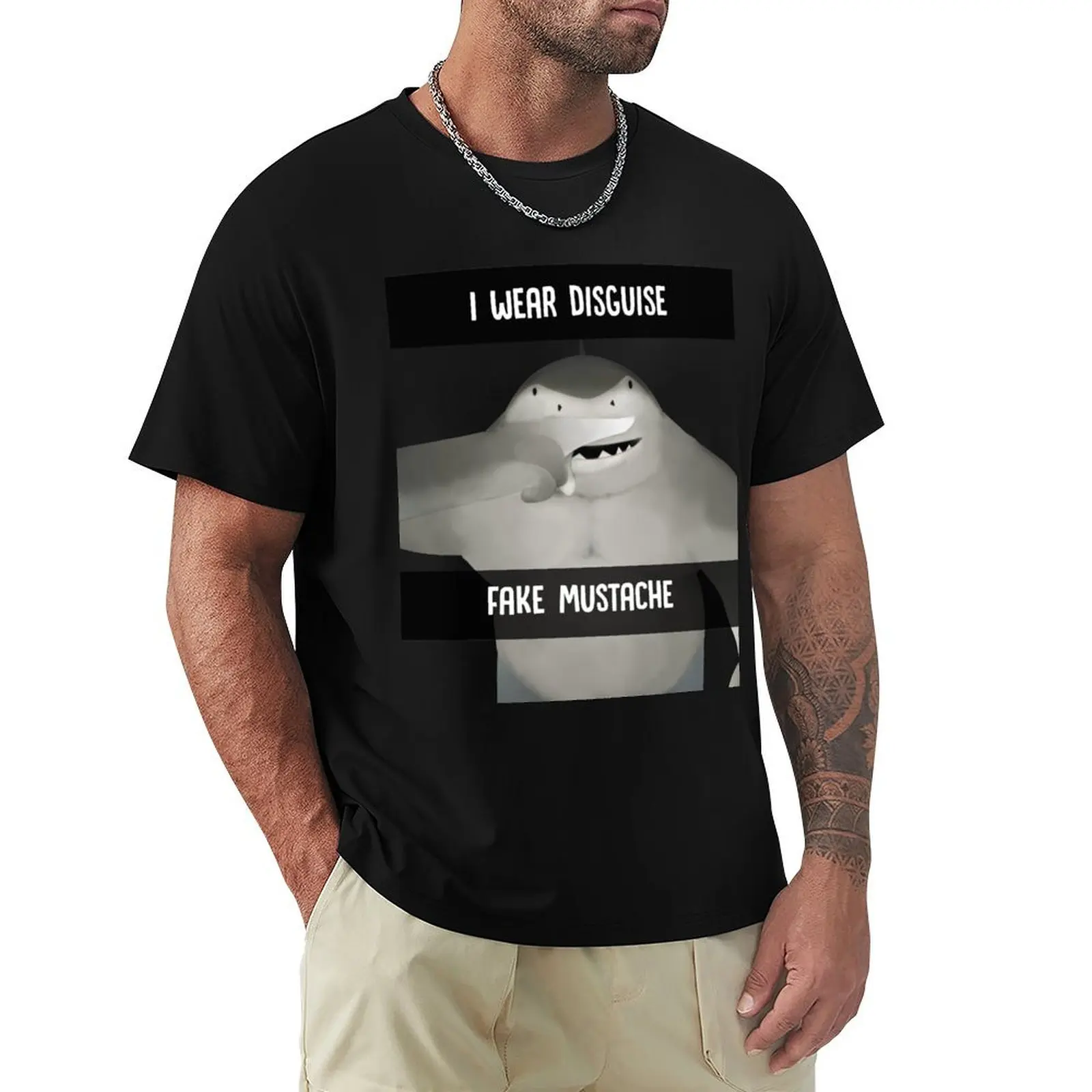 KingShark Wear Disguise T-Shirt valentines boutique clothes street wear blue lock oversized t shirt men
KingShark Wear Disguise T-Shirt valentines boutique clothes street wear blue lock oversized t shirt men