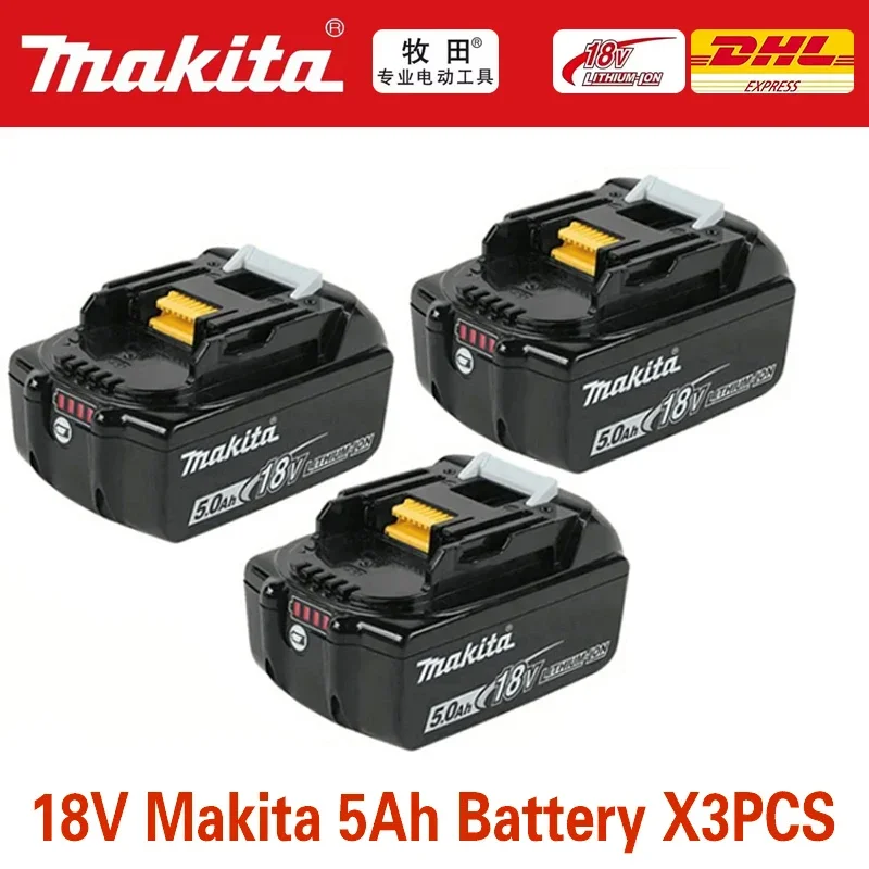 100% Original Makita 18V battery 5000mAh/6000mAh Lithium for Makita 18V DTD173 DRT52 DDF489 DHP489 DJV185 DUC357 power tools
100% Original Makita 18V battery 5000mAh/6000mAh Lithium for Makita 18V DTD173 DRT52 DDF489 DHP489 DJV185 DUC357 power tools