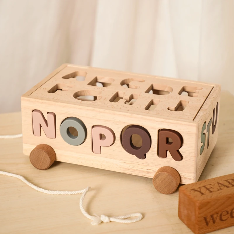 Montessori Puzzle Education Stacking Toy Silicone Letter Car Geometric Shape Shape Matching Toys Kid Early Educational Game Gift
Montessori Puzzle Education Stacking Toy Silicone Letter Car Geometric Shape Shape Matching Toys Kid Early Educational Game Gift