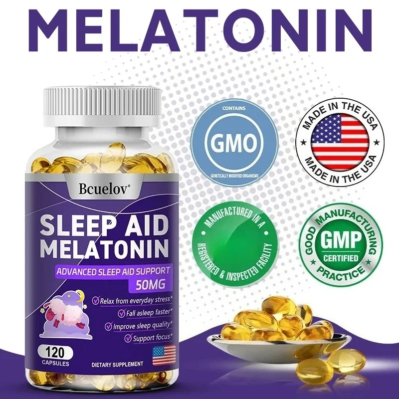 Bcuelov Melatonin Capsules Are Filled with Fast Sleep - Relieve Insomnia, Improve Memory and Get A Good Night's Sleep
Bcuelov Melatonin Capsules Are Filled with Fast Sleep - Relieve Insomnia, Improve Memory and Get A Good Night's Sleep