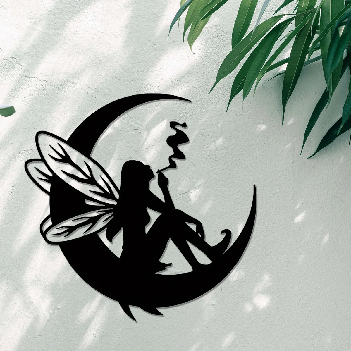 1pc Black Metal Fairy Wall Hanging Decor Moon Phase Wall Art Indoor Outdoor Home Decor Fairy Gifts for Room Decor Iron Crafts
1pc Black Metal Fairy Wall Hanging Decor Moon Phase Wall Art Indoor Outdoor Home Decor Fairy Gifts for Room Decor Iron Crafts