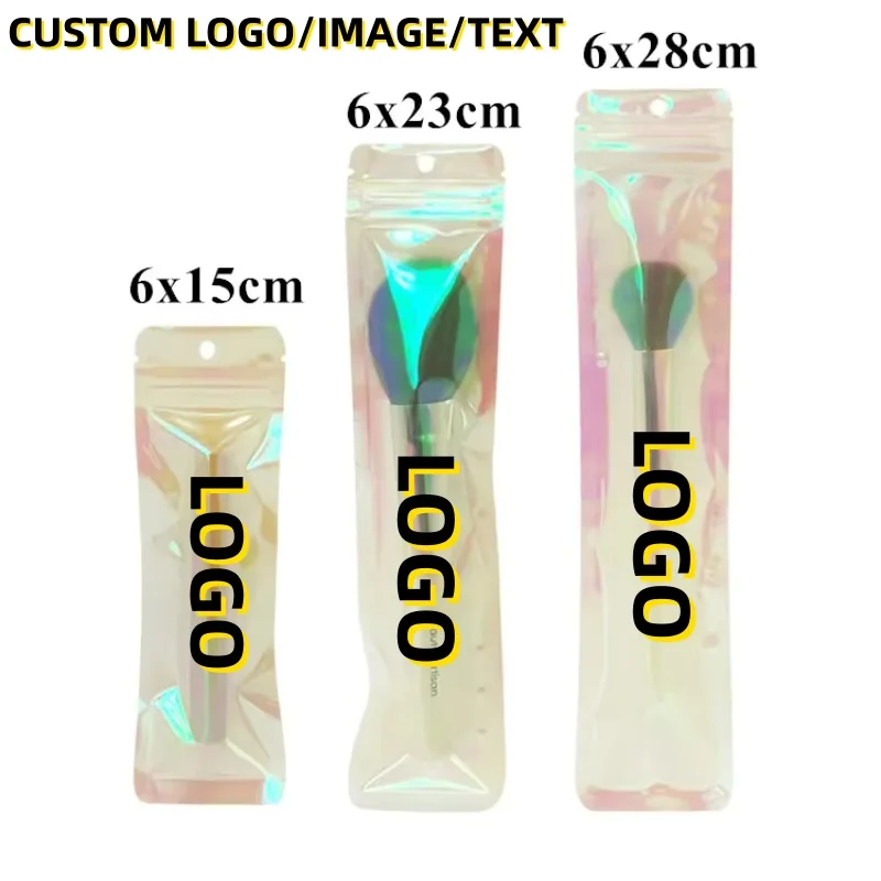 300PCS Hanging Holographic Iridescent Ziplock Pouches Long Strip Sealed Bags for Jewelry Watch Necklace Data Cable Pen Storage
300PCS Hanging Holographic Iridescent Ziplock Pouches Long Strip Sealed Bags for Jewelry Watch Necklace Data Cable Pen Storage