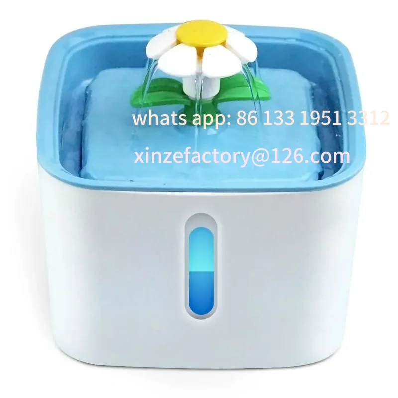 Customizable Automatic Cat Dog Pet Water Fountain Pet Bowl Cat Drinking Flower Water Dispenser Petsafe Drink With Filters Pet Wa
Customizable Automatic Cat Dog Pet Water Fountain Pet Bowl Cat Drinking Flower Water Dispenser Petsafe Drink With Filters Pet Wa