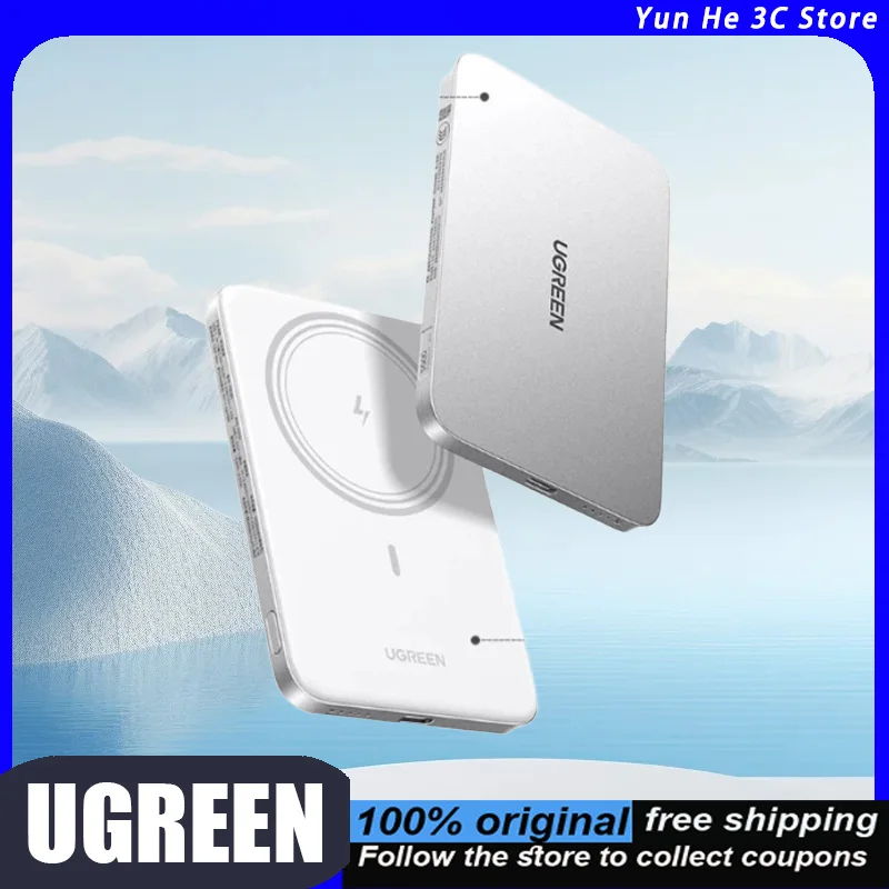 UGREEN Magnetic Power Bank Ultra-Slim and Lightweight 5000mAh/10000mAh 20W Fast Charging 3C Certified Compatible with iPhone
UGREEN Magnetic Power Bank Ultra-Slim and Lightweight 5000mAh/10000mAh 20W Fast Charging 3C Certified Compatible with iPhone