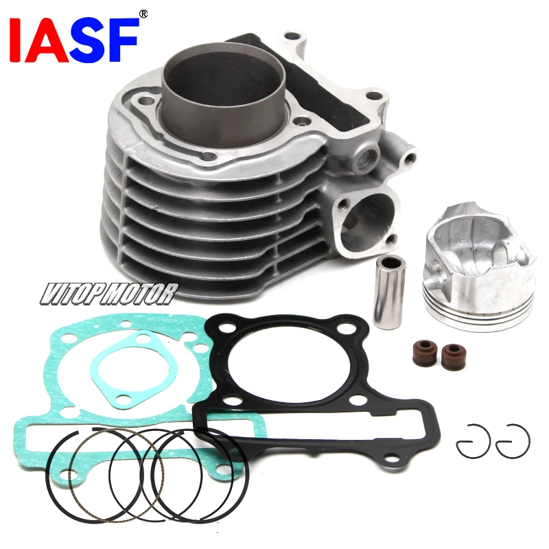 IASF Motorcycle 50mm 52.4mm 53.5mm Big Bore Cylinder Kit Piston Gasket for Honda Zoomer X Gen 2 NS110 K44 Alpha110 Engine Parts
IASF Motorcycle 50mm 52.4mm 53.5mm Big Bore Cylinder Kit Piston Gasket for Honda Zoomer X Gen 2 NS110 K44 Alpha110 Engine Parts