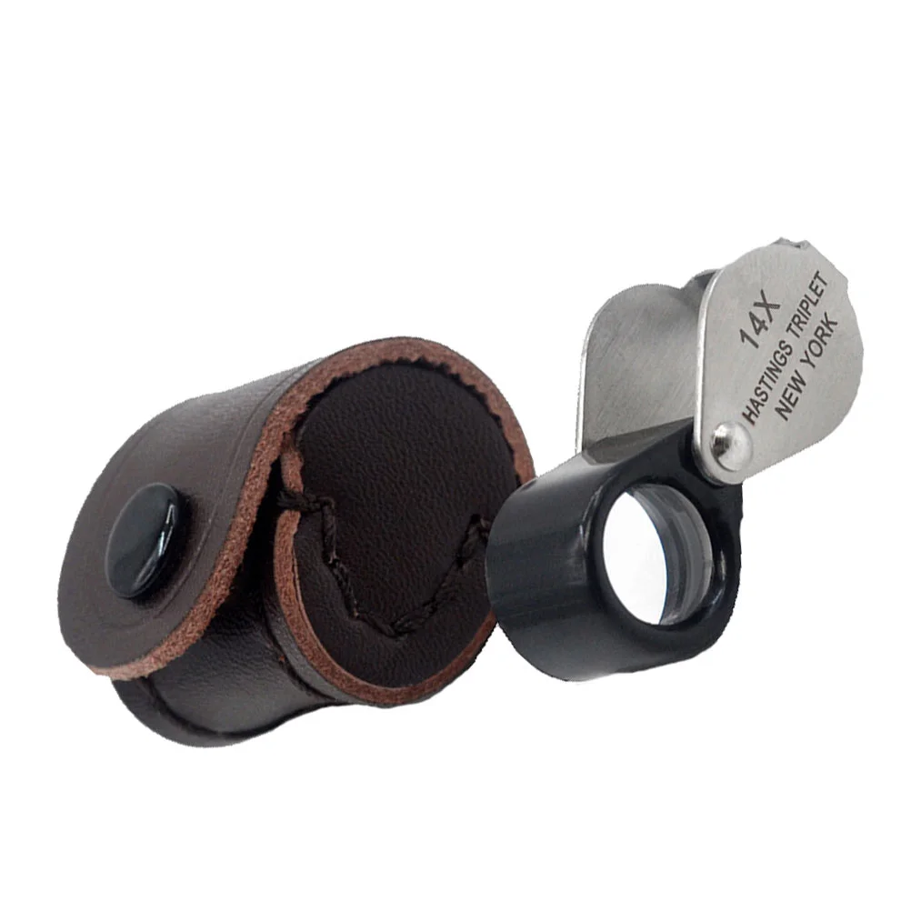 14 X Foldable Times Magnifying Glass Magnifier Jewelry of Sciences Optical Lens Jewelers Loupes
14 X Foldable Times Magnifying Glass Magnifier Jewelry of Sciences Optical Lens Jewelers Loupes