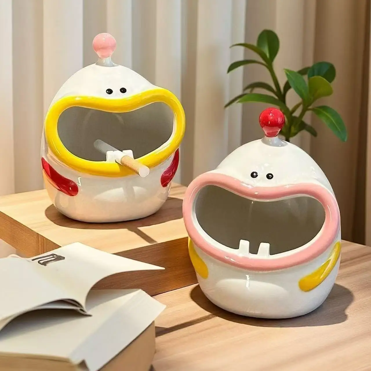 Funny Ceramics Ashtray Ash-Proof Cartoon Crafts European Creative Ashtray Home Storage Living Room Coffee Table Decorations Gift
Funny Ceramics Ashtray Ash-Proof Cartoon Crafts European Creative Ashtray Home Storage Living Room Coffee Table Decorations Gift