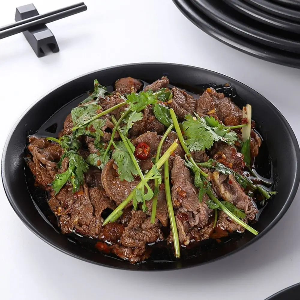 6pcs Japanese Style Round Melamine Plate Frosted Imitation Porcelain Appetizer Tray Fall-resistant Salad Plate Commercial
6pcs Japanese Style Round Melamine Plate Frosted Imitation Porcelain Appetizer Tray Fall-resistant Salad Plate Commercial