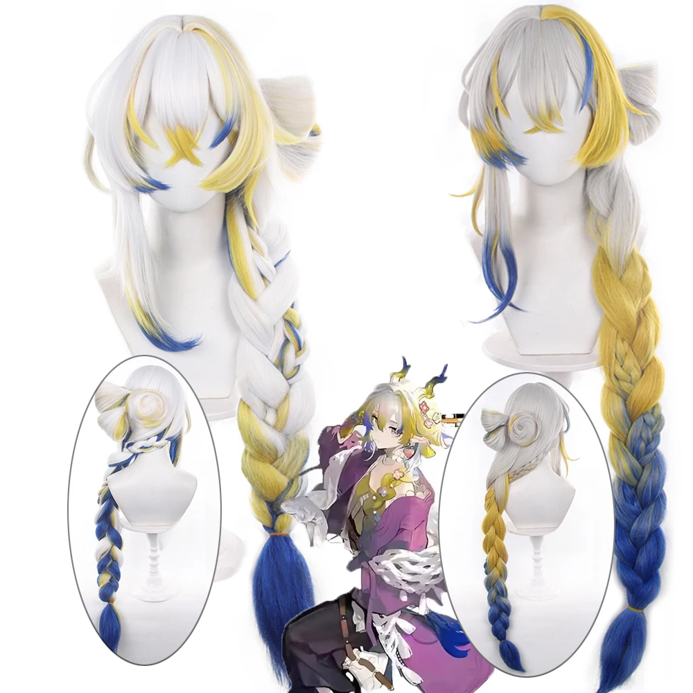 Shu Cosplay Wigs Arknights Shu 100cm Dyeing Gradient Ponytail Wigs for Halloween Party Comic Con Synthetic Pelucas
Shu Cosplay Wigs Arknights Shu 100cm Dyeing Gradient Ponytail Wigs for Halloween Party Comic Con Synthetic Pelucas