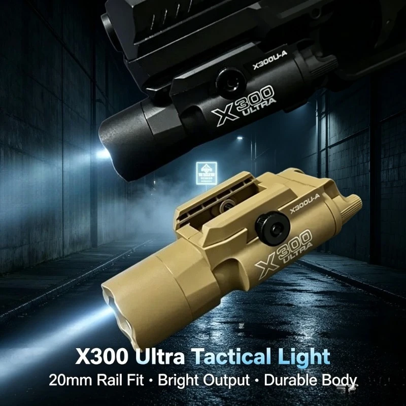 X300 Multi-functional LED Flashlight 20mm Picatinny Rail Airsoft Toy Gun Hobby Gift 2026
X300 Multi-functional LED Flashlight 20mm Picatinny Rail Airsoft Toy Gun Hobby Gift 2026