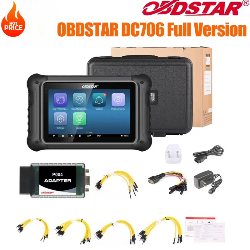 Инструмент OBDSTAR DC706 ECU, полная версия для ECM/TCM/BODY/Clone от OBD или BENCH для автомобиля и мотоцикла Plus P003, опционально
Инструмент OBDSTAR DC706 ECU, полная версия для ECM/TCM/BODY/Clone от OBD или BENCH для автомобиля и мотоцикла Plus P003, опционально