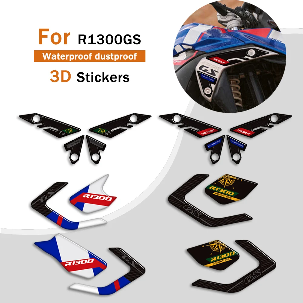 For BMW R1300GS R 1300 GS 1300GS 2023 2024 Trophy Triple Black Option 719 ADV Motorcycle 3D Epoxy Protection Tank Pad Stickers
For BMW R1300GS R 1300 GS 1300GS 2023 2024 Trophy Triple Black Option 719 ADV Motorcycle 3D Epoxy Protection Tank Pad Stickers