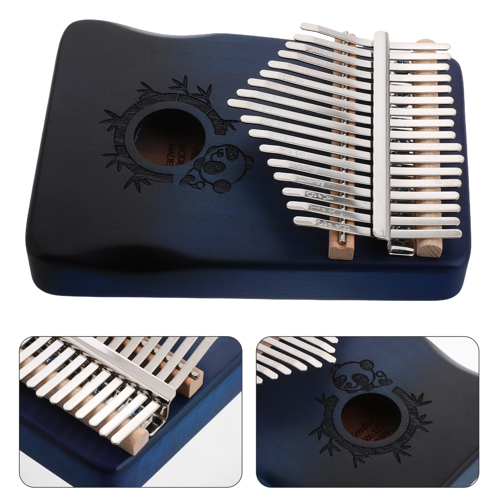 1 Set 17 Keys Kalimba Thumb Piano Portable Finger Piano For Beginners Kids Adults Small Compact Lightweight Musical Instrument
1 Set 17 Keys Kalimba Thumb Piano Portable Finger Piano For Beginners Kids Adults Small Compact Lightweight Musical Instrument