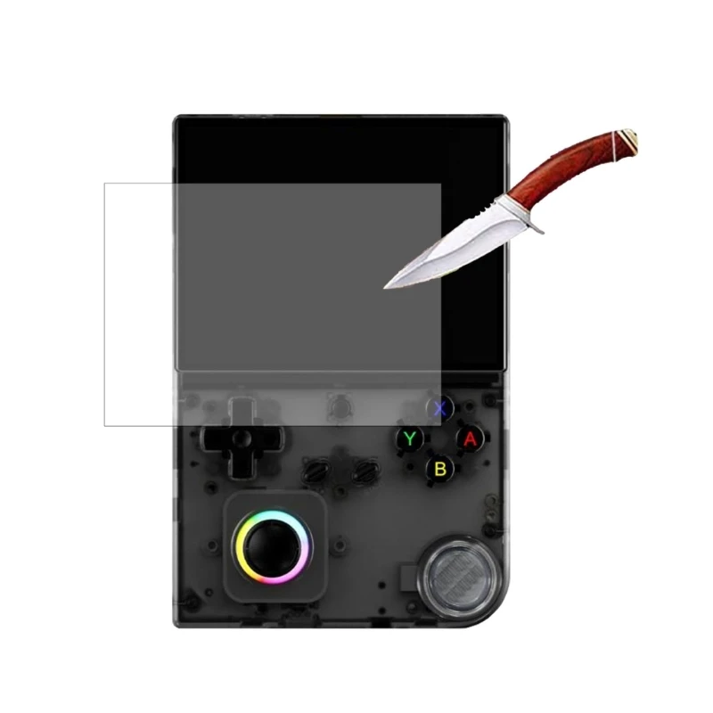 Shatterproof Tempered Film Screen Protector Gamepad Film Full Screen Console Film Easy Installation for RG40XXV RG40XX V
Shatterproof Tempered Film Screen Protector Gamepad Film Full Screen Console Film Easy Installation for RG40XXV RG40XX V